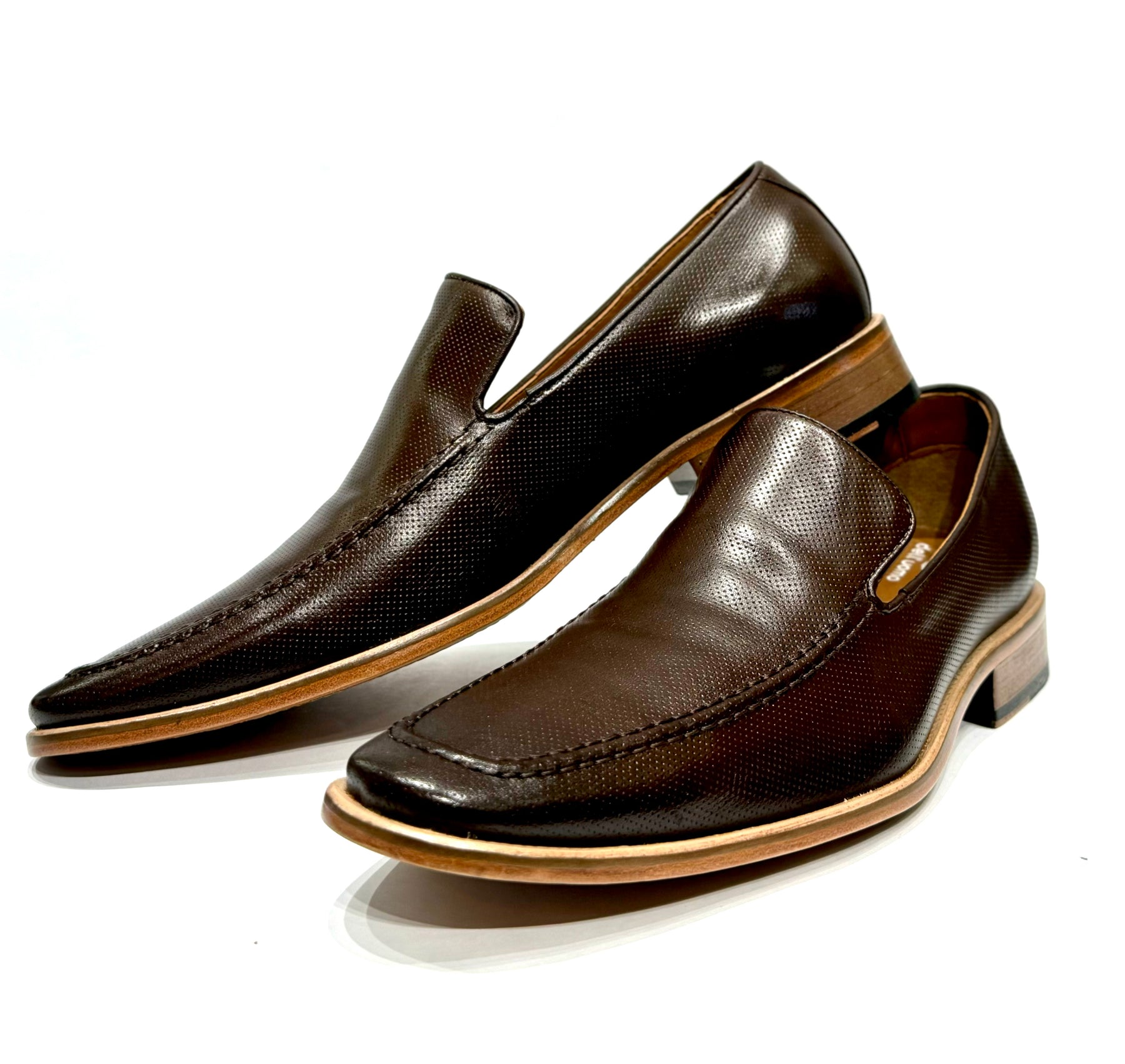 Sapato Social Couro Loafer Marrom