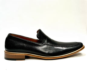 Sapato Social Preto couro Loafer