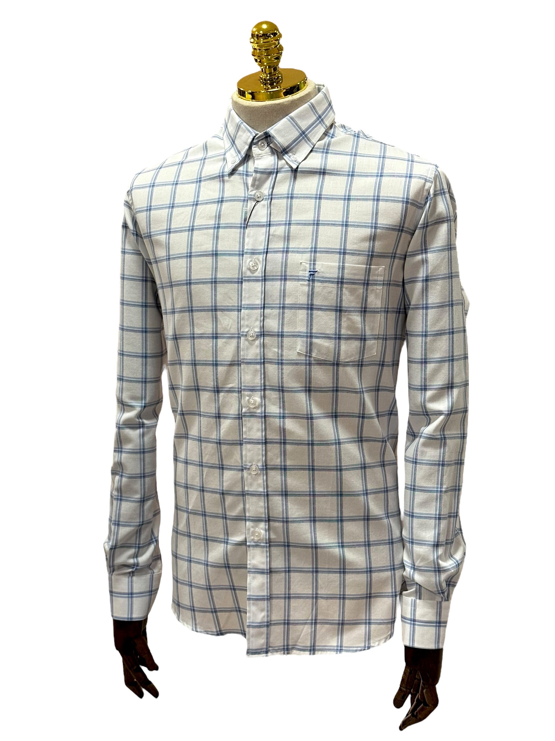 Camisa Social Regular Xadrez