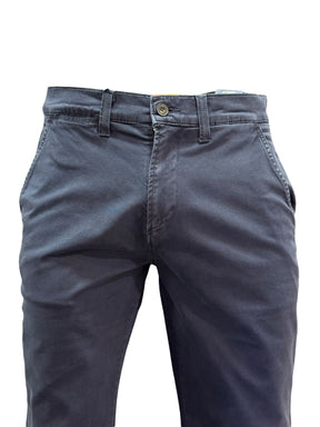 Calça Regular Sarja Azul